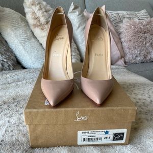 Christian Louboutin patent leather Pigalle 38.5